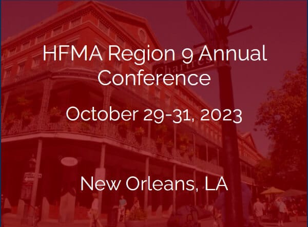 HFMA Region 9 Annual Conference 2023